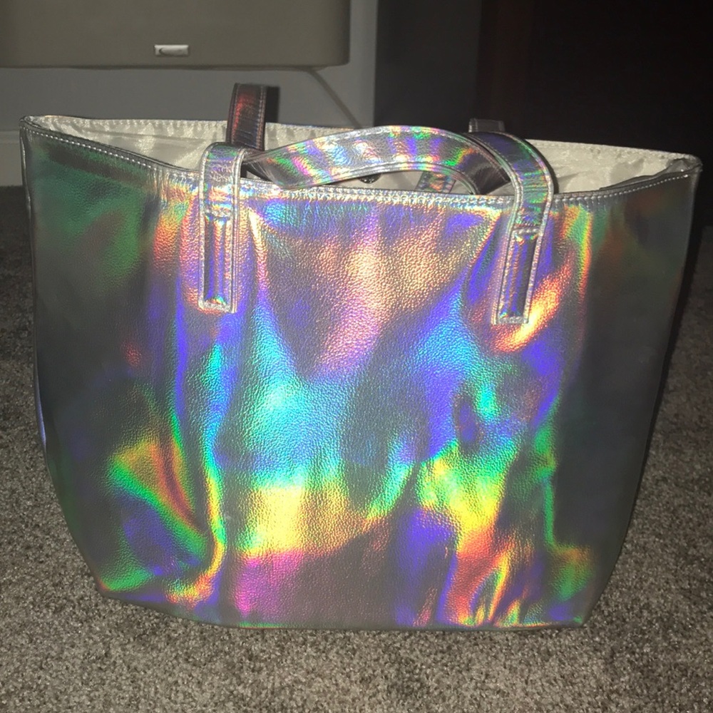 Holographic Large Tote Bag